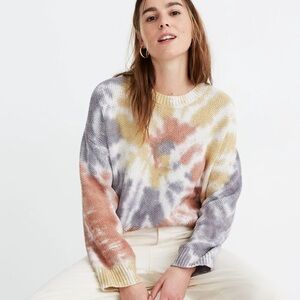 Madewell Tie-Dye Pullover Sweater